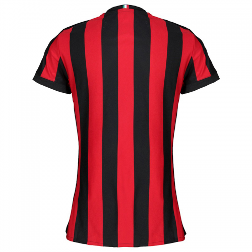 Women's AC Milan Home 2017/18 Soccer Jersey Shirt - Click Image to Close